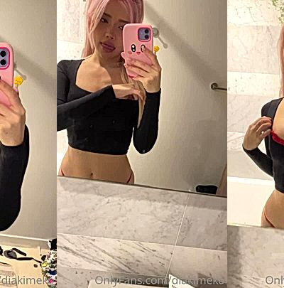 onlyfans model Diakimeko onlyfans leak shows off her sexy body