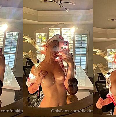 Diakimeko mirror video showing off her boobs onlyfans leak