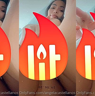 watch freaky cunt Angela Castellanos spread her legs wide open in this viral leaked video