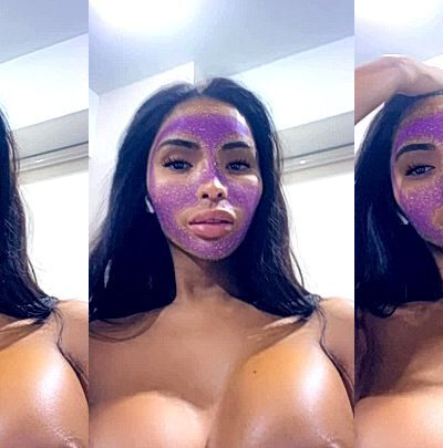 big sexy titties model Angela Castellanos play with her massive tits in this leaked vido