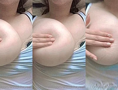Anri Okita uses her hands to please her fans leaked video