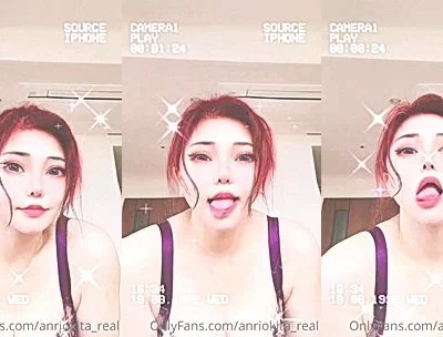 Anri Okita pleases her fans with her sexy huge tits