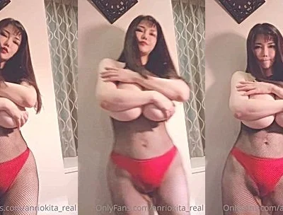 Anri Okita shows off her amazing body leaked onlyfans video