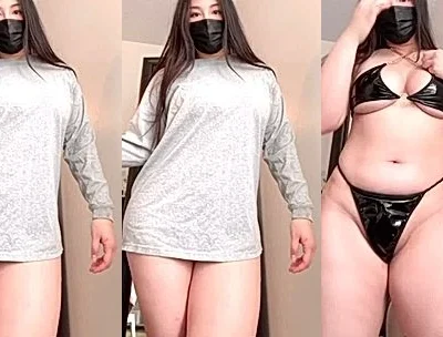 naughty onlyfans girl Sarah Lee’s slow strip, watch my body unfold