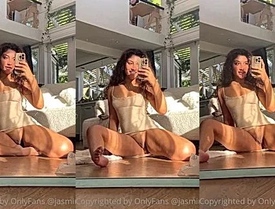 naughty wid sexy doll Jasminx recorded a video of her playing with her pussy just for you