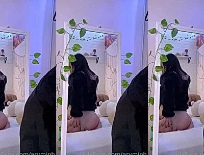 leaked video of onlyfans model Aryminh shows her big booty