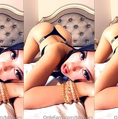 freak queen  Bbyanni bends over on the bed and twerks her sexy ass for the cam , leaked  video
