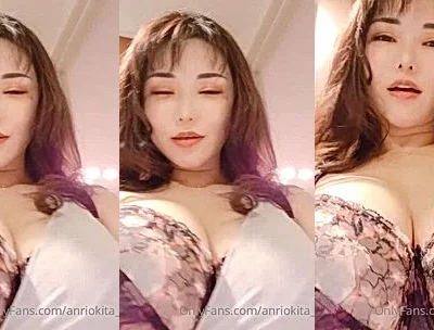 Anri Okita moans reaally hard while pleasing herself leaked video
