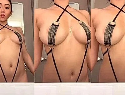 sexy girl Allecakes in sexy lingerie play with her tits and moan soft onlyfans leak video