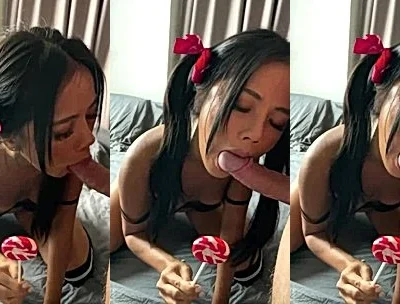 sexy doll  Asian.candy sucks on huge cock loke a horny slut and moans for pleasure, leaked onlyfans