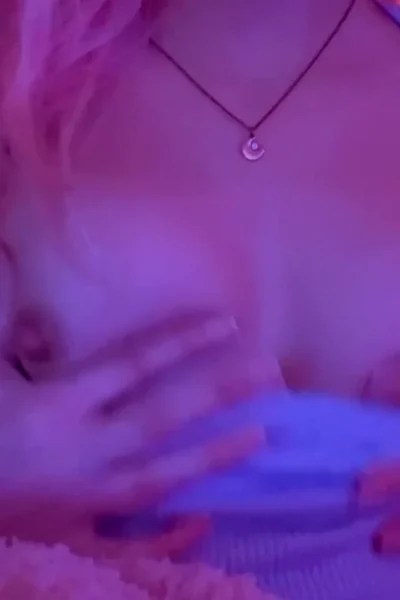 asian beauty play with her soft tits aloen in the middel of the night, leaked video