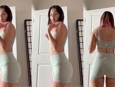 naughty sexy bad bitch Luvcoregfin her bedroom shoiwing off her cake wanna have some?